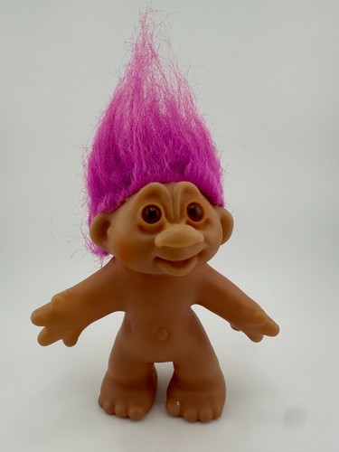 Vintage dam troll puppe - troll, 1986