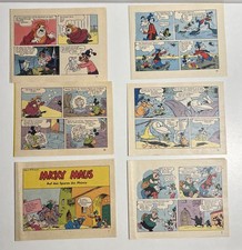 6 Micky Maus-Comicstreifen