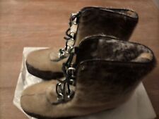 Fellstiefel Seehund Gr. 37  Damen, warmes Innenfutter, wasserdicht,