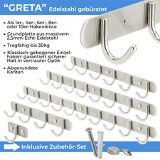 Edelstahl Kleiderhaken