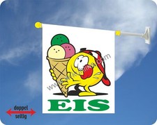 Flagge, Eis, Softeis