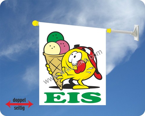 Flagge eis softeis - eis,,