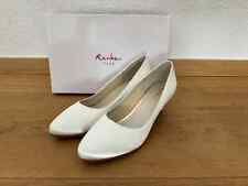 Rainbow Club Brautschuhe Megan Ivory Satin - Größe 40 (UK 7)
