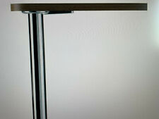 MOLL CHROM Rundrohr höhenverstellbar Stützfuß Möbelfuß Tischbein Theke Studio