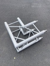 ALUTRUSS QUADLOCK  4 - Punkt - Traverse,  2 Wege  -  Ecke 90° - L - Stück