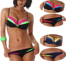 Bikini Set Push Up Plunge