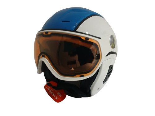 Skihelm mit visier - mit,