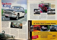 Oldtimer Praxis 1764) Horch P 240 Sachsenring mit 80PS Restaurierung - ein inter