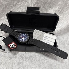Luminox Sea Blue Ceramic 0320 Full Set