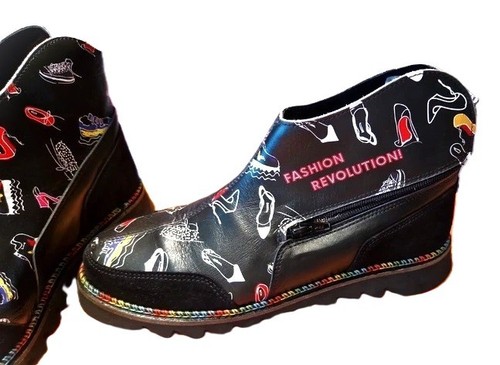 Verrückte leder boots - verrückte,