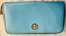 Tory Burch Robinson Continental Zip Around Wallet Geldbörse Portemonnaie