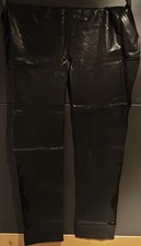 Latex Leggings Damen gr L Schwarz