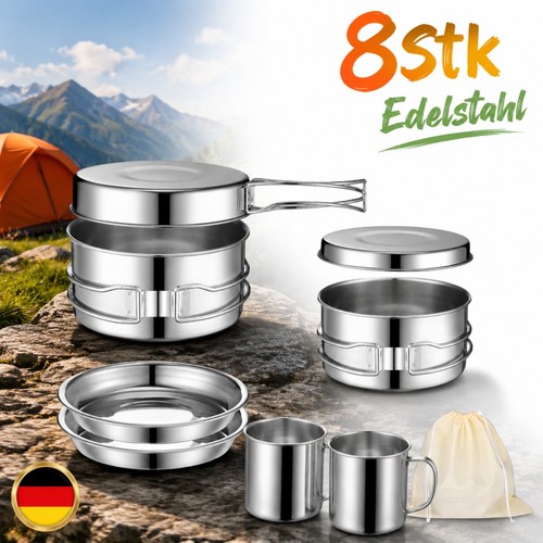 Camping kochgeschirr set - kochgeschirr,