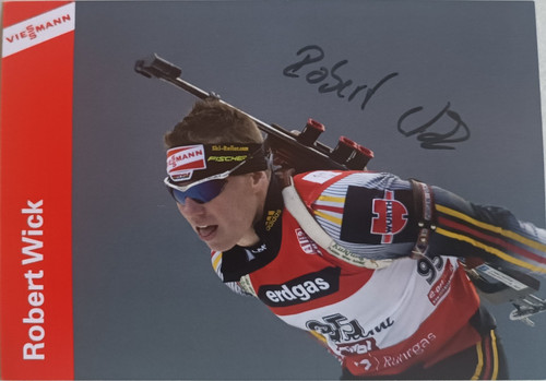 Original autogramm biathlon - original,