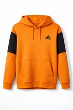 Adidas Hoodie orange/schwarz -