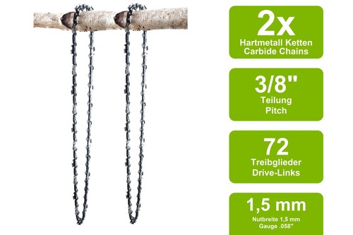 Hartmetall sägeketten - 2,