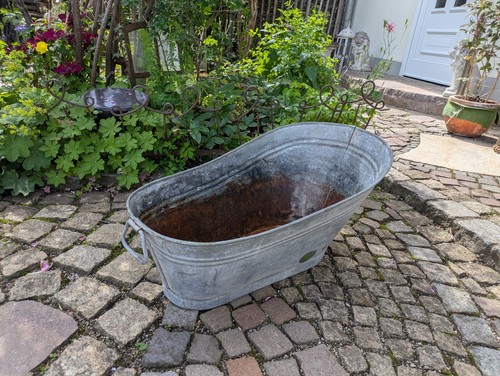 Alte babywanne zinkwanne - alte, babywanne,
