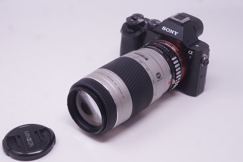 Sony mount adapted - e,