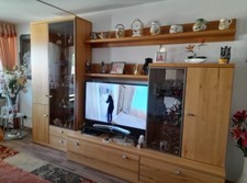 Anbau wand Eiche  massiv 