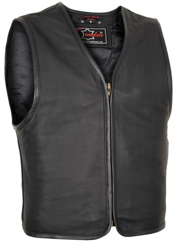 Herren biker leder kutte ohne - biker,