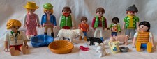 Playmobil Geobra: 9 Figuren, diverse Tiere und Zubehör
