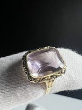 835 Silberring vergoldet mit