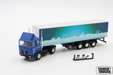 Herpa MAN F8 Koffersattelzug Winterlandschaft 1:87 /HU21390