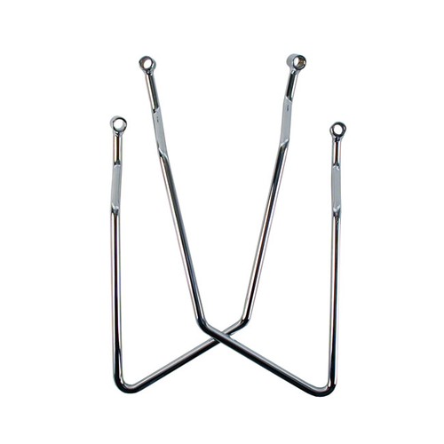 Satteltaschen halter kit chrom - halter,
