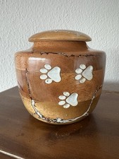 Wunderschöne Holzurne Urne