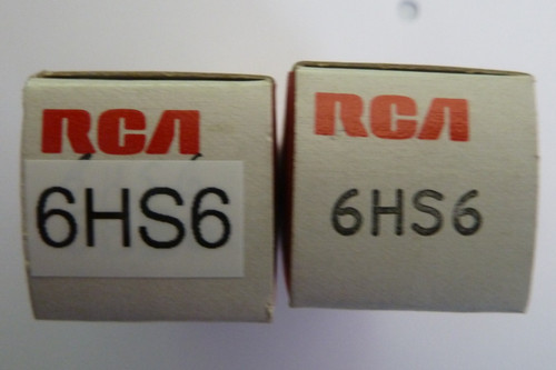 6hs6 röhren rca - röhren,