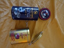 2 blech dosen Behälter mit Deckel  neuwertig zum Aufbewahrung déco Sammlung