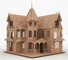 Victorian Mansion House Laser