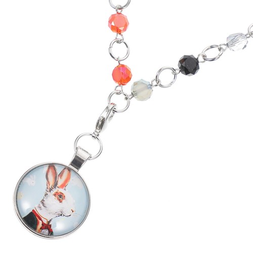 Osterhase halskette kaninchen - halskette,
