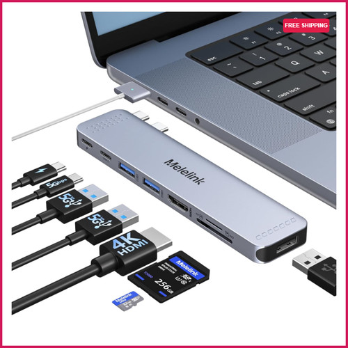 Usb hub adapter für macbook - c,