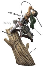 Attack on Titan PVC Levi·Ackerman Trunk Standing Posture Figure Model Geschenk