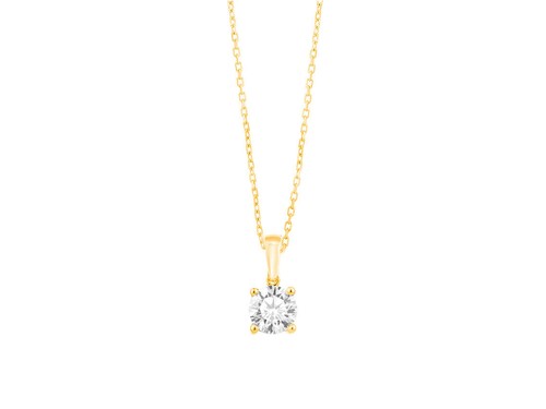 Halskette anhänger 18kt - halskette,