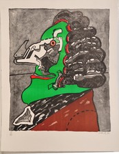 Simon Dittrich/ Siebdruck /60 Exemplare/handsigniert /1971/MISS MARPLE