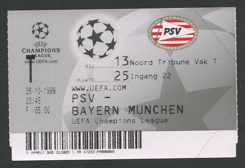 1999 psv eindhoven - eindhoven,