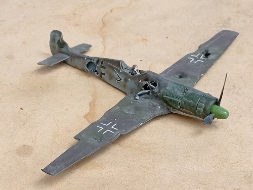 Modell flugzeug wrack bausatz - flugzeug,
