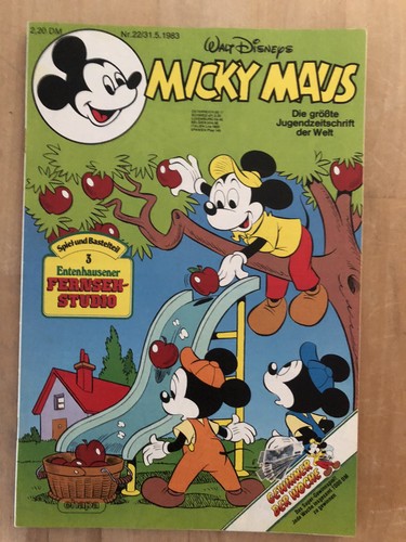 Micky maus 1983 mit beilage - 1983,