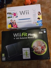 Nintendo Wii Konsole & Wii Fit Plus Balance Board Schwarz (Für Selbstabholer)