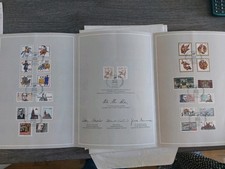 Briefmarken 500 Jahre Post, Jubiläumsausgabe 1990, Klappkarte