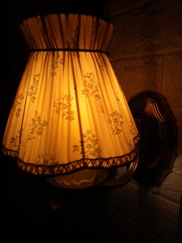 Wandlampe mit schirm - mit,