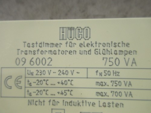 Hüco 096002 750 va - 096002,