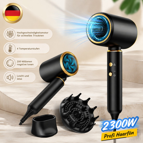 Professionell 2300w föhn - professionell,