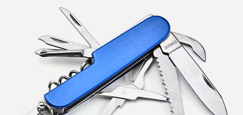 Multitool taschenmesser blau - multitool,