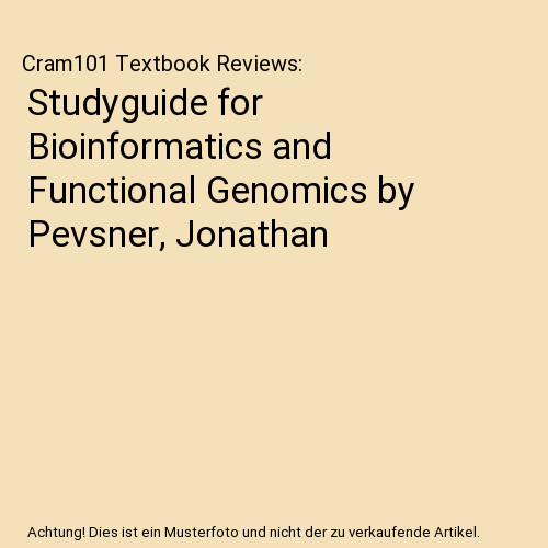 Studyguide for bioinformatics - studyguide,