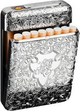 Zigarettenetui mit Feuerzeug