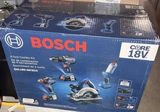 New Bosch 18V 4-Tool Brushless