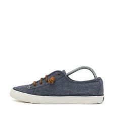 Sperry Damen 7 Seas Schuhe Jeansblau Textil Low-Top Segelschuhe Sneaker EU 39